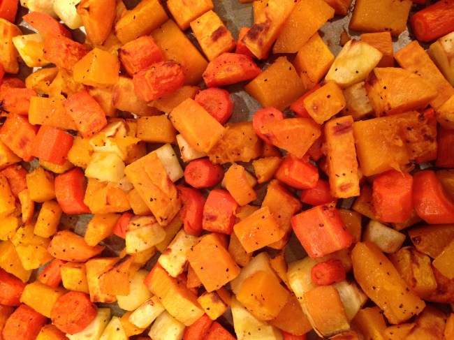 Roasted Winter Veggies