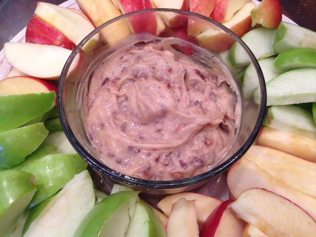 Heath Bar Apple Dip